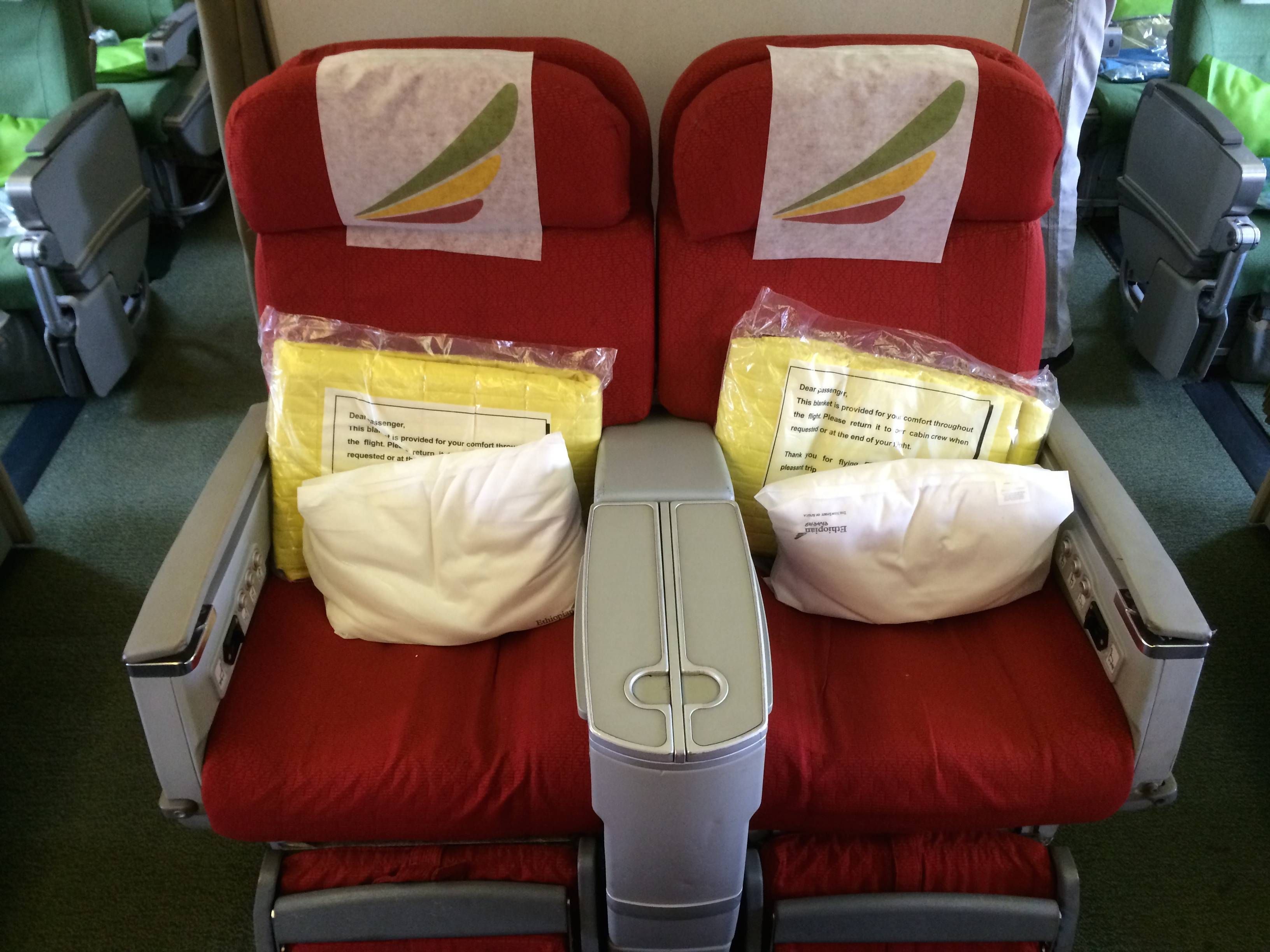 Ethiopian Airlines Business Class Executiva B767 - passageirodeprimeira