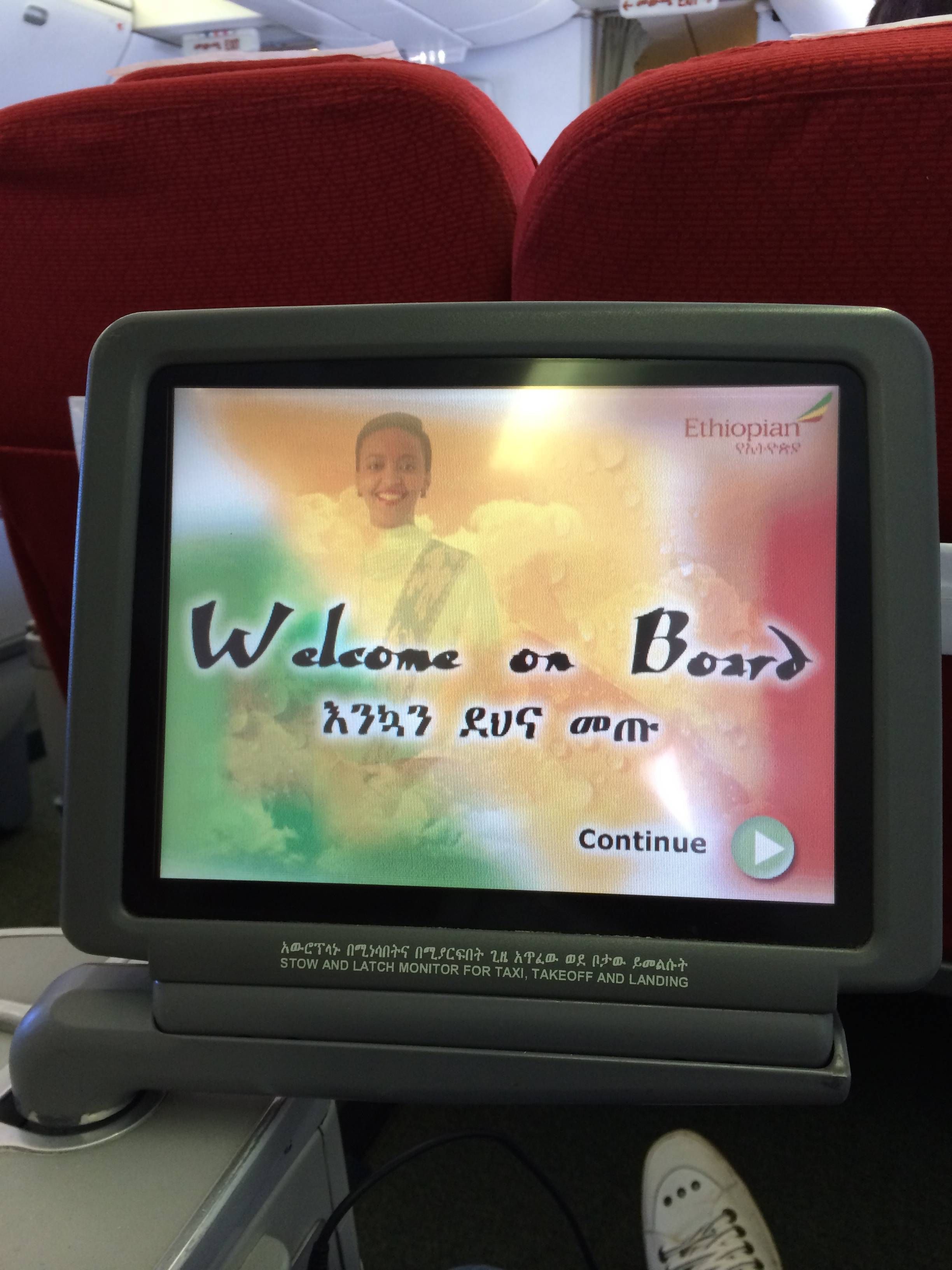 Ethiopian Airlines Business Class Executiva B767 - passageirodeprimeira