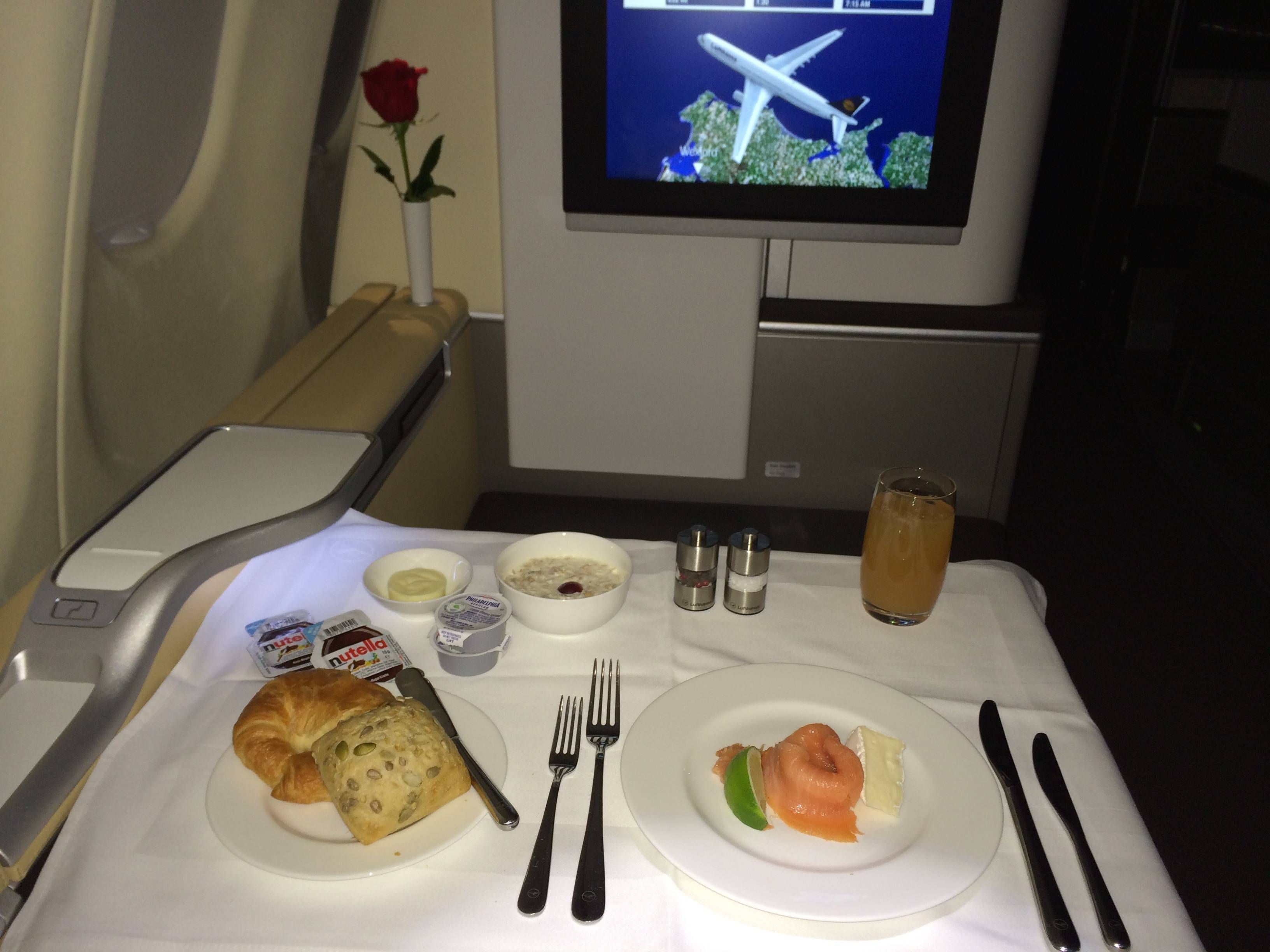 Lufthansa A330 First Class Primeira Classe - Passageirodeprimeira