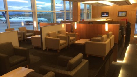 Cathay Pacific First and Business Class Lounge no Aeroporto de Vancouver (YVR)
