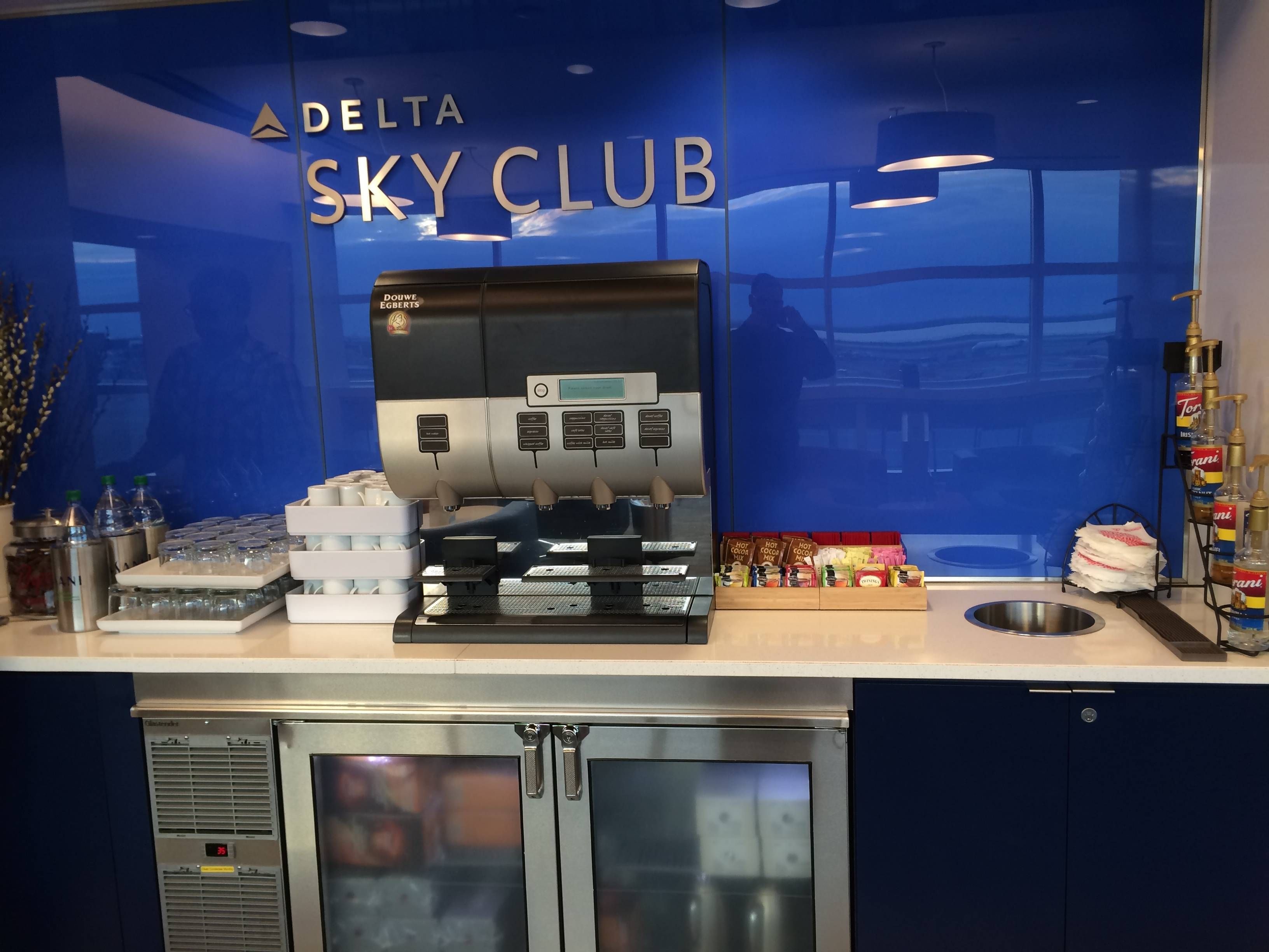 delta skyclub nova york jfk sala vip - passageirodeprimeria