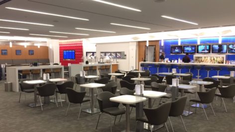 Sala VIP Delta Sky Club no Aeroporto de Nova York (JFK)