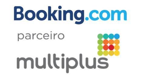 Booking.com: 10 pontos Multiplus por 1 USD gasto