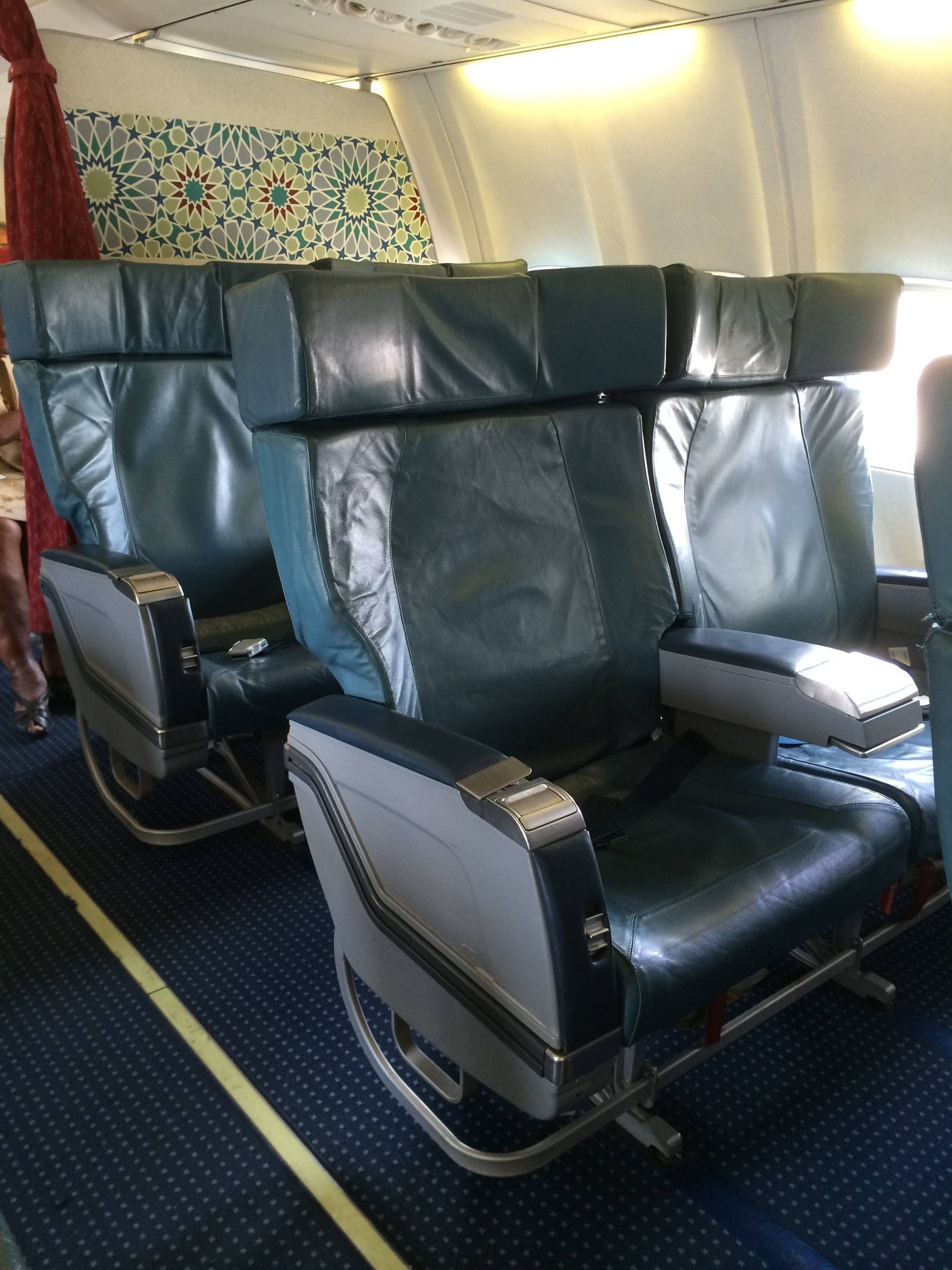 royal air maroc classe executiva b737 business class passageirodeprimeira