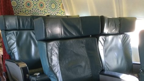 Classe Executiva da Royal Air Maroc no B737-800