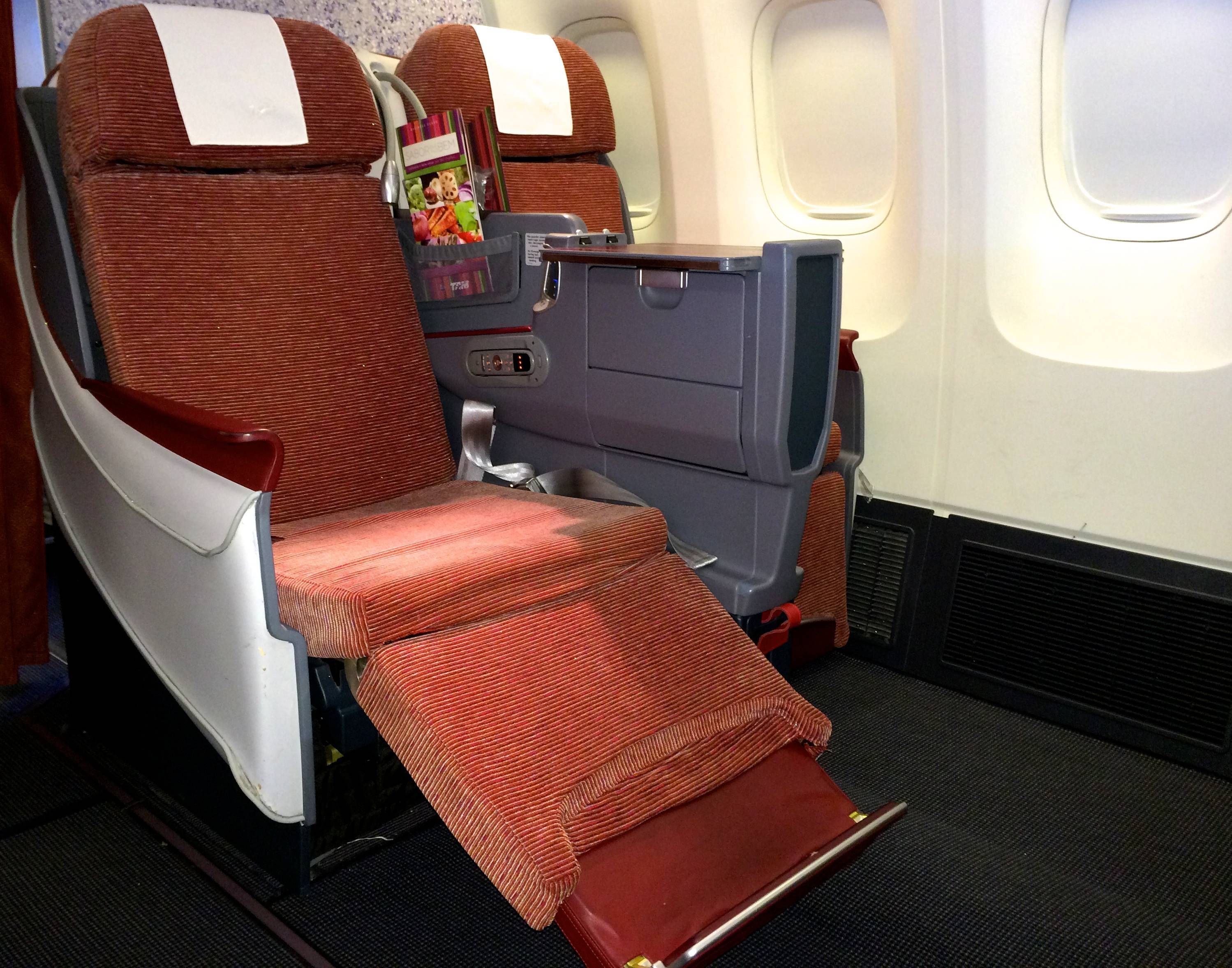 Nova Classe Executiva da TAM no B767