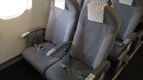 Classe Executiva da Finnair no E190