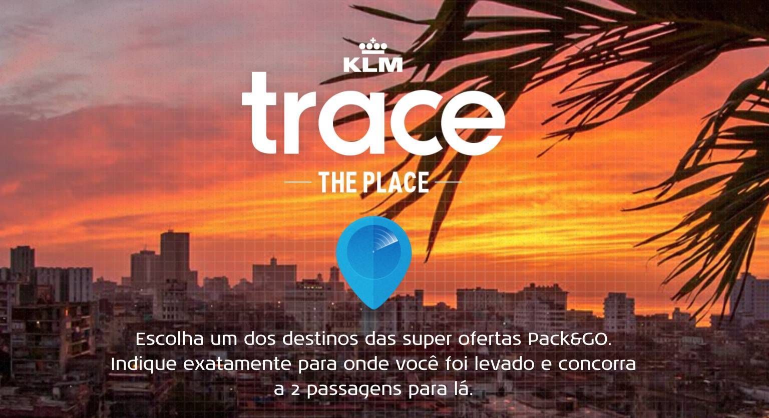 klm trace the place passageirodeprimeira