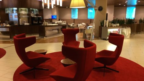 Sala VIP KLM Crown Lounge - Aeroporto de Amsterdam (AMS)