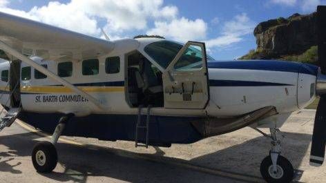 Como é voar no Cessna Grand Caravan da St Barth Commuter