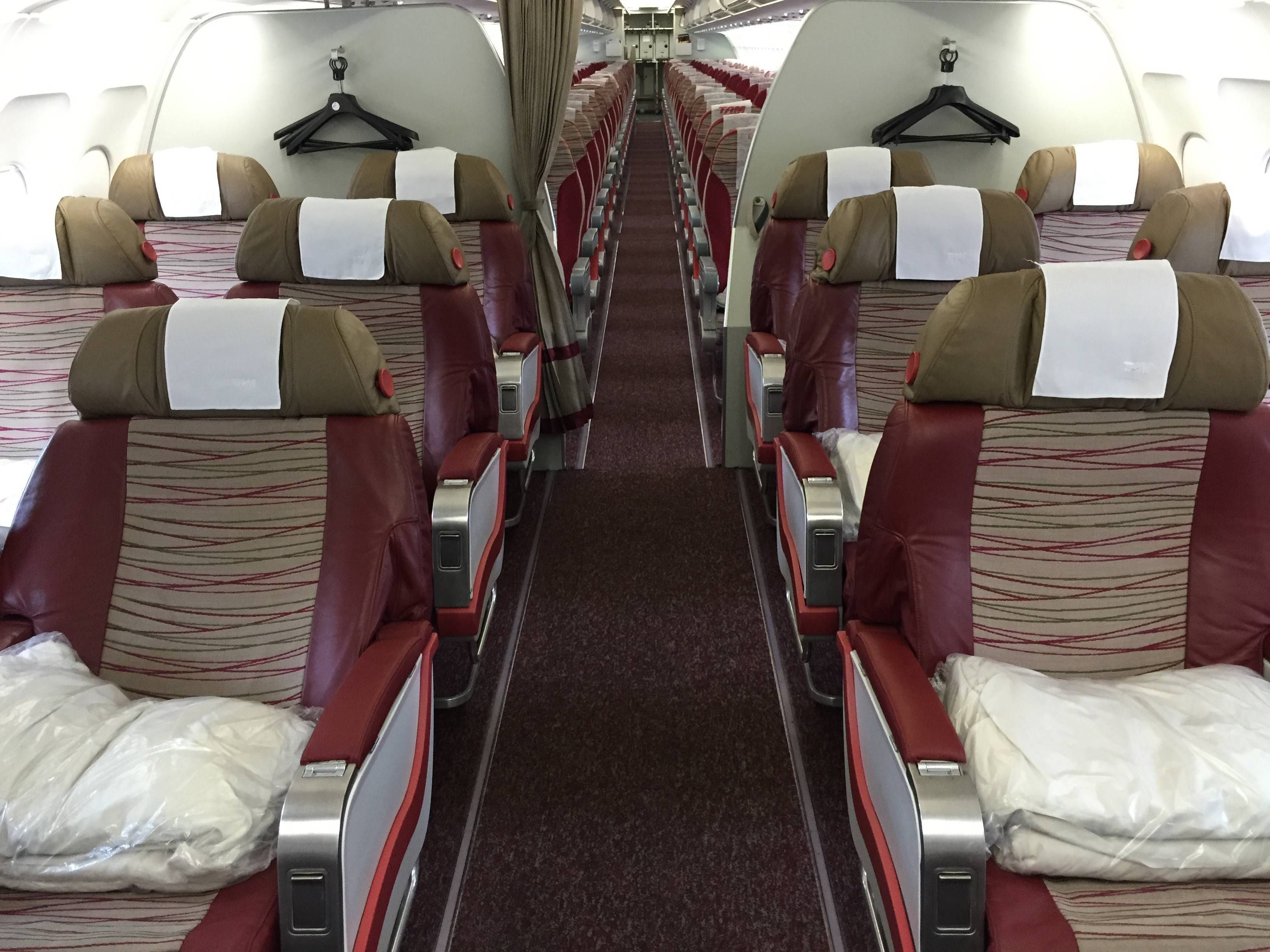 tam classe executiva a320