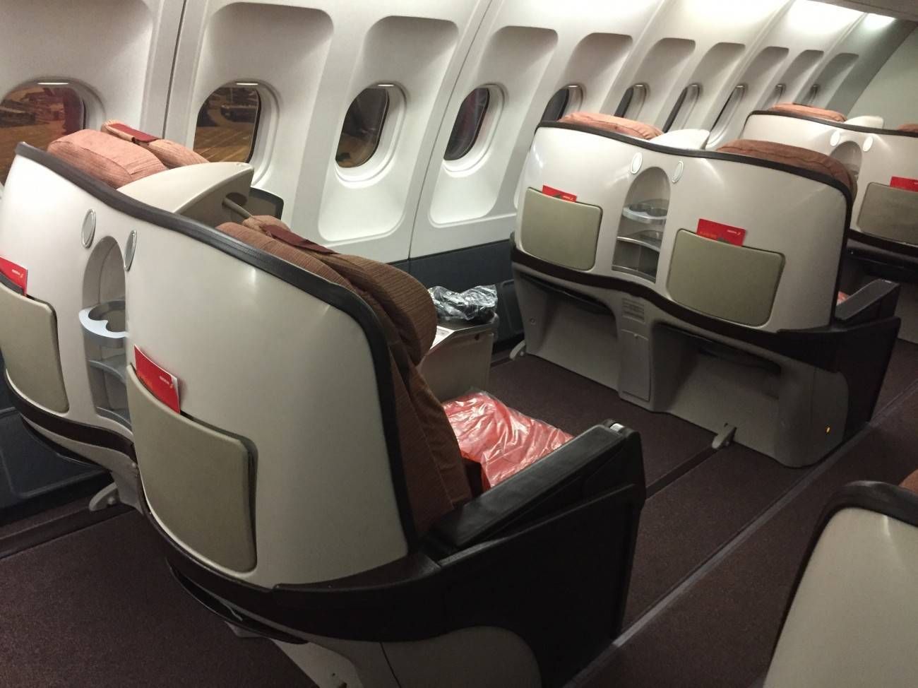 iberia a340-300 business class casse executiva passageirodeprimeira