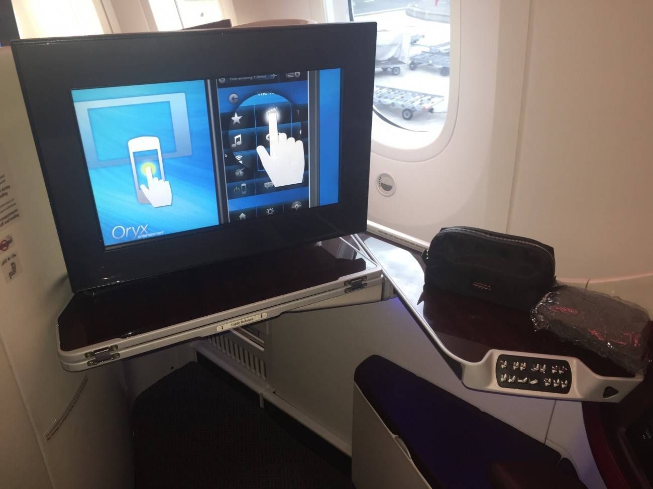 qatar airways b787 business class executiva