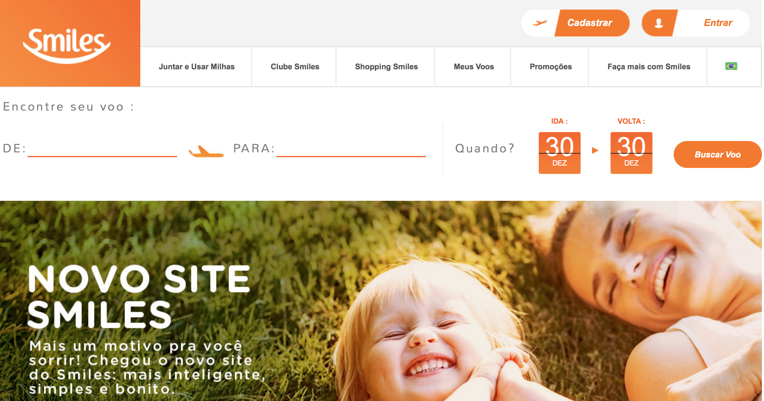 novo site smiles