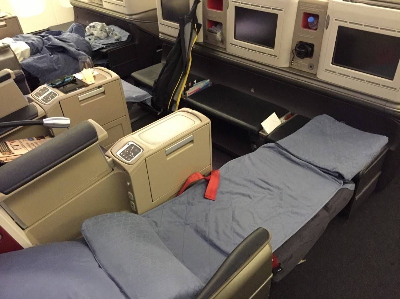 Turkish B777 business class