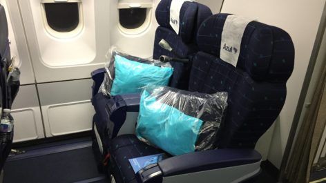 Classe Executiva da Azul no A330 - Business Light