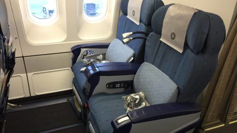 Classe Executiva da Turkish no A330-200 (modelo antigo)