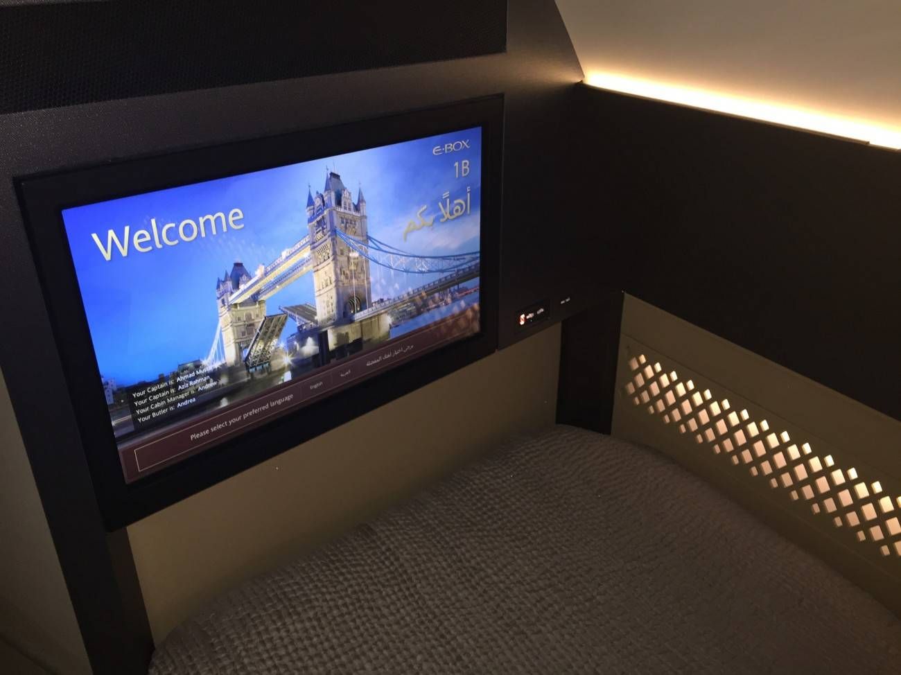 First Class Apartment A380 Etihad - PassageirodePrimeira38