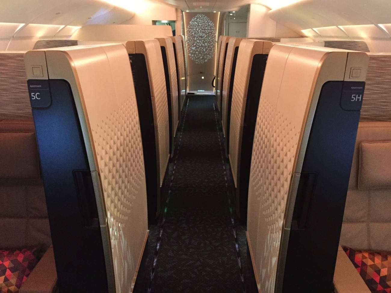 First Class Apartment A380 Etihad - PassageirodePrimeira9