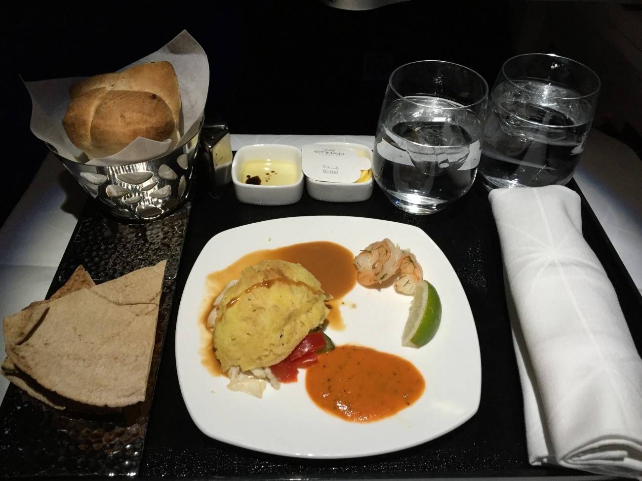 Jet Airways A330 Business Class Etihad Passageirodeprimeira -033