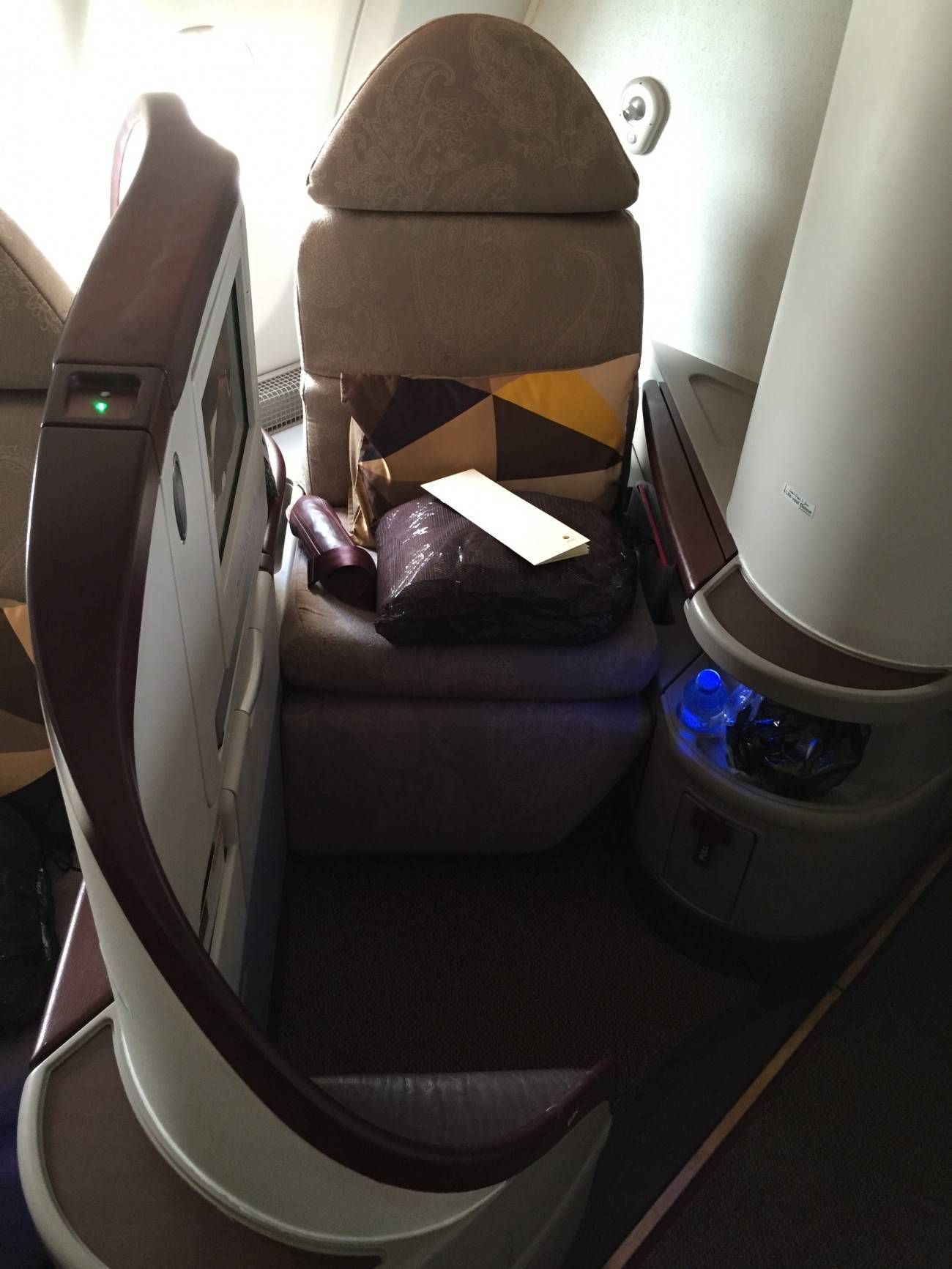 Jet Airways A330 Business Class Etihad Passageirodeprimeira -09