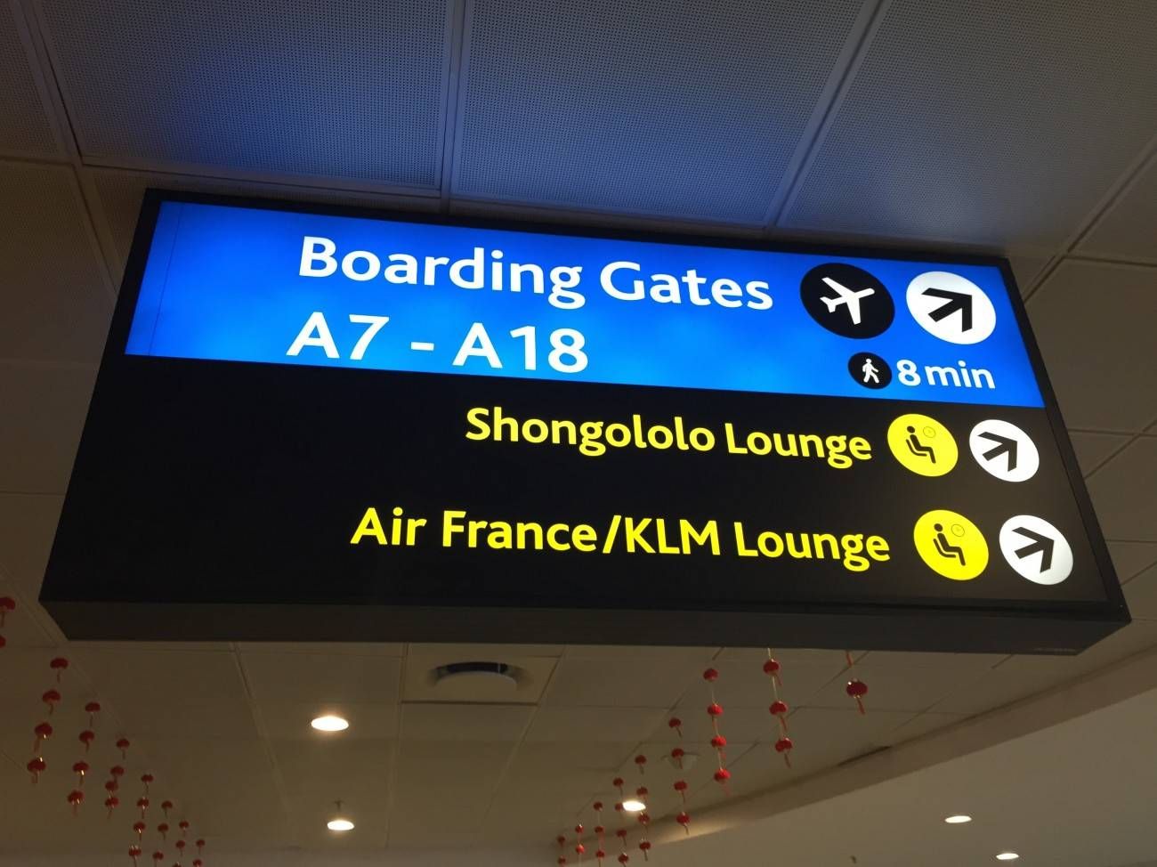 Air France KLM Lounge Johannesburg - 02