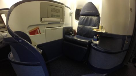 Classe Executiva da Delta no B777-200LR