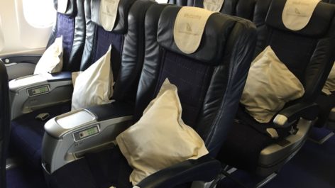Classe Executiva da South African Airways no A319