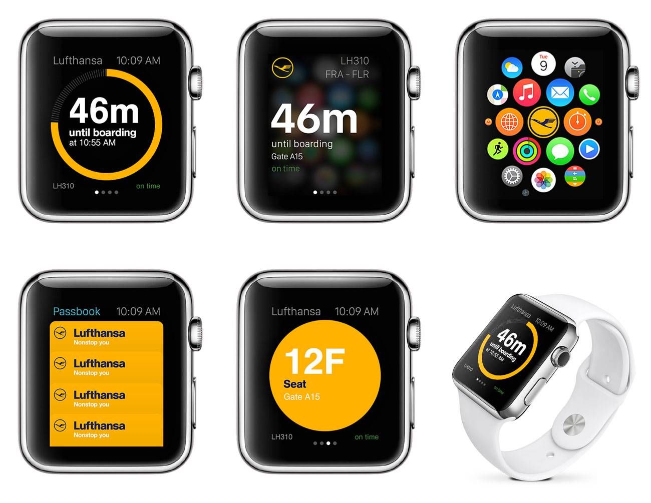 lufthansa apple watch