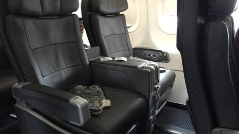 Primeira Classe da American Airlines no A321