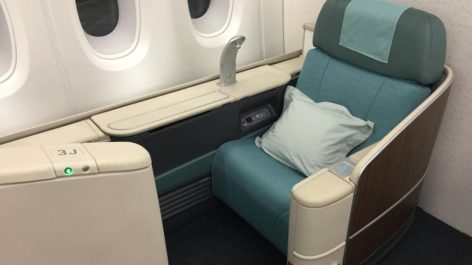 Primeira Classe da Korean Air no A380-800