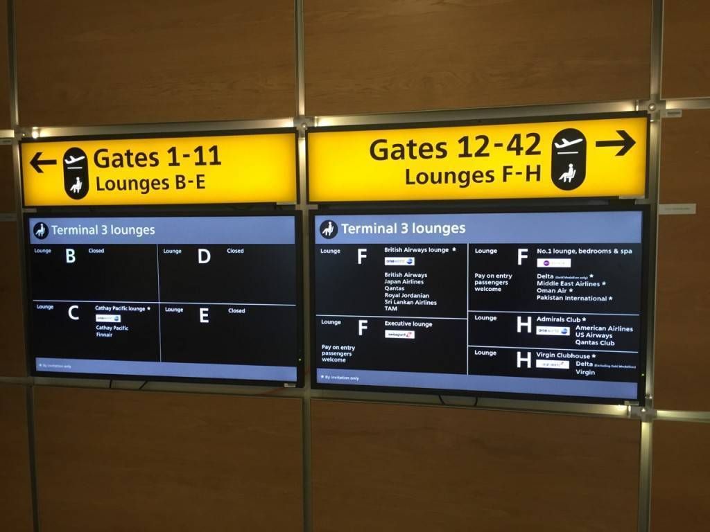 British Airways Galleries Lounge T3-015