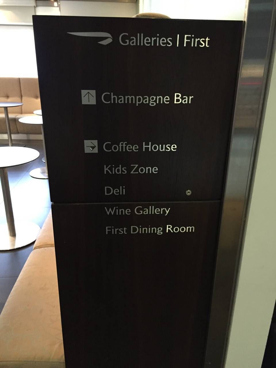 British Airways Galleries Lounge T3-033