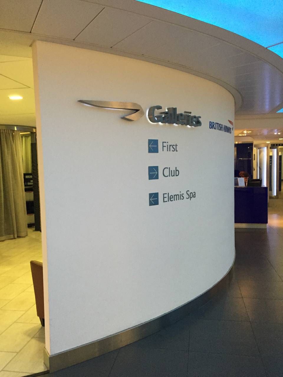 British Airways Galleries Lounge T3-052