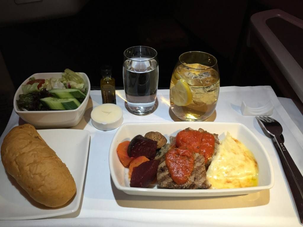 Cathay Pacific A330 Business Class-034
