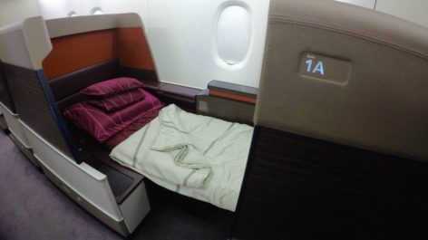 Primeira Classe da Malaysia Airlines no A380 - Kuala Lumpur para Londres