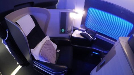 Primeira Classe da British Airways no B747 - Londres para São Paulo