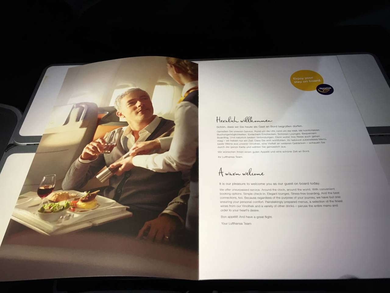 Lufthansa Business Class B747-8-024