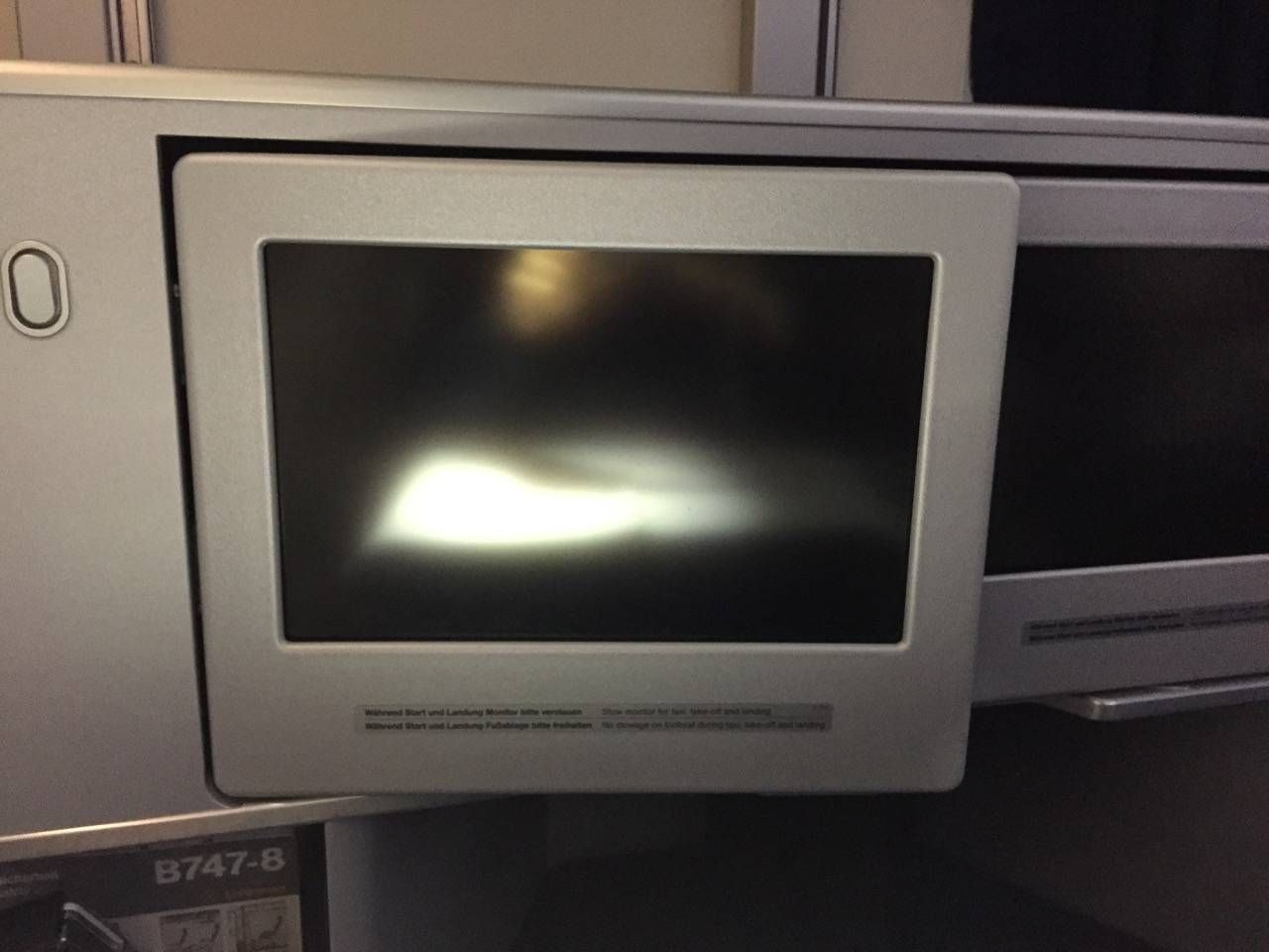 Lufthansa Business Class Executiva B747-8-026