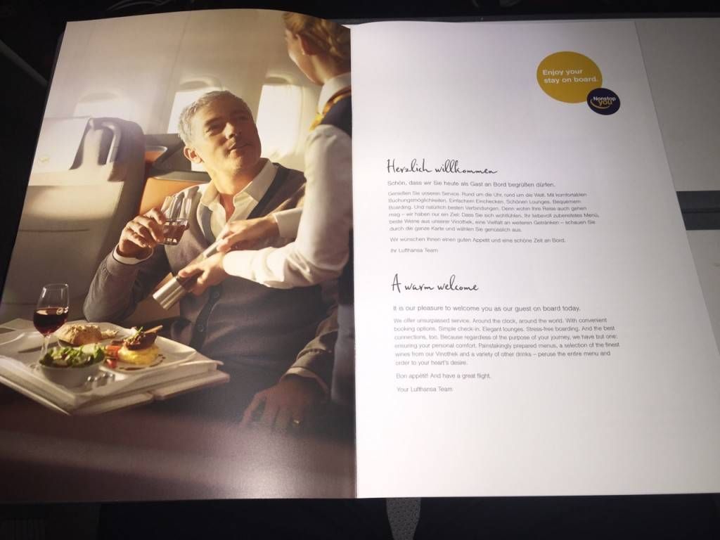 Lufthansa Business Class Executiva B747-8-08