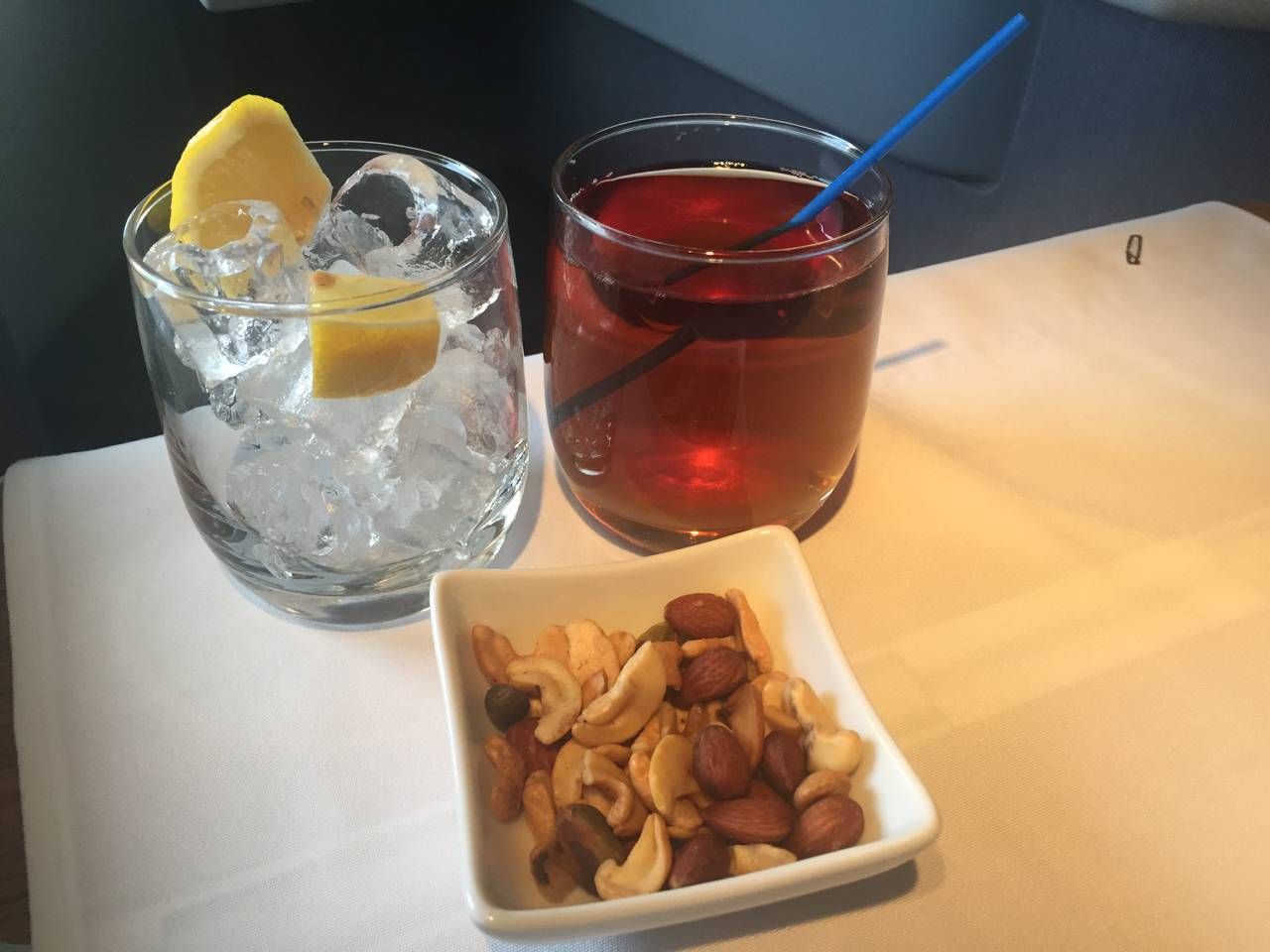 AA Hong Kong Dallas Business Class- - 14
