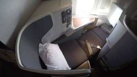 Classe Executiva da American Airlines no B77W - Hong Kong para Dallas