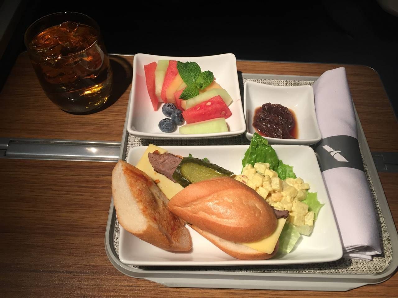 AA Hong Kong Dallas Business Class- - 19