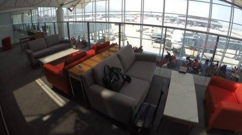 Sala VIP Cathay Pacific G16 Lounge - Aeroporto de Hong Kong (HKG)