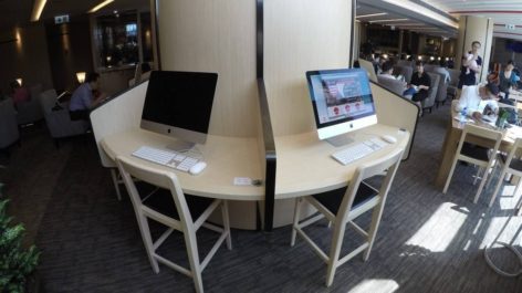 Sala VIP Plaza Premium Lounge - Aeroporto de Hong Kong