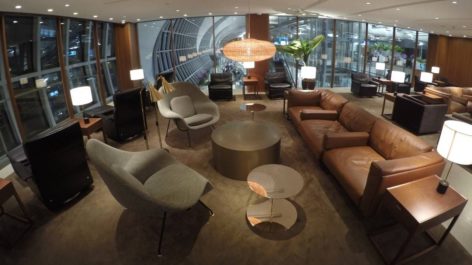 Sala VIP Cathay Pacific First and Business Class Lounge - Aeroporto de Bangkok (BKK)