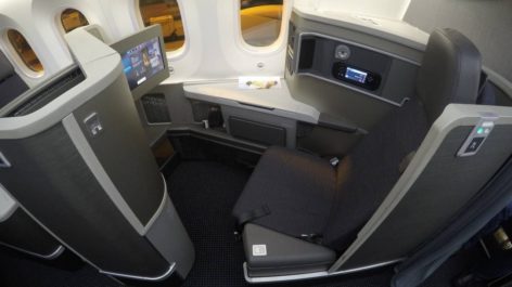 Classe Executiva da American Airlines no B787 - Los Angeles para São Paulo