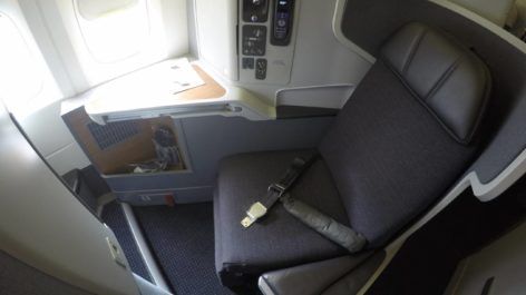 Classe Executiva da American Airlines no B777-300ER - Dallas para Hong Kong