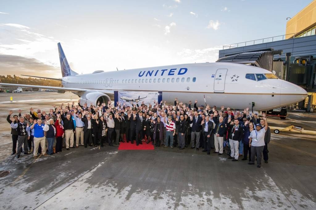 United Airlines Veterans Delivery Event Boeing Field