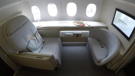Nova Primeira Classe da Air France 